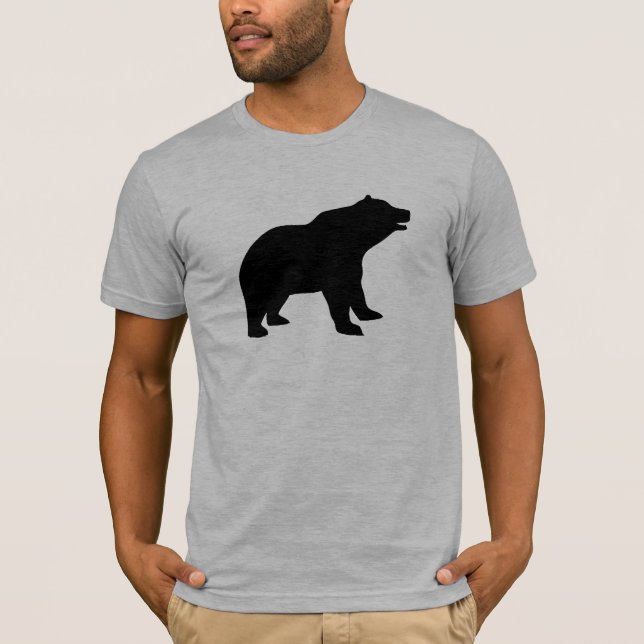 SVART BJÖRN TEE (Framsida)