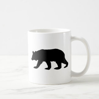 Svart björnSilhouette Kaffemugg