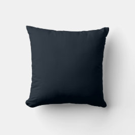 Svart blå deep Solid Färg Scatter Throw Cushion Kudde