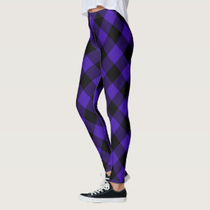 Svart blå Play Leggings