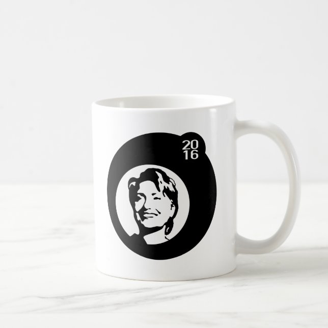 Svart bläckbubbla kaffemugg (Höger)