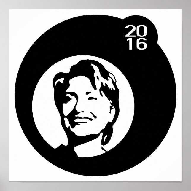 Svart bläckbubbla poster (Framsidan)