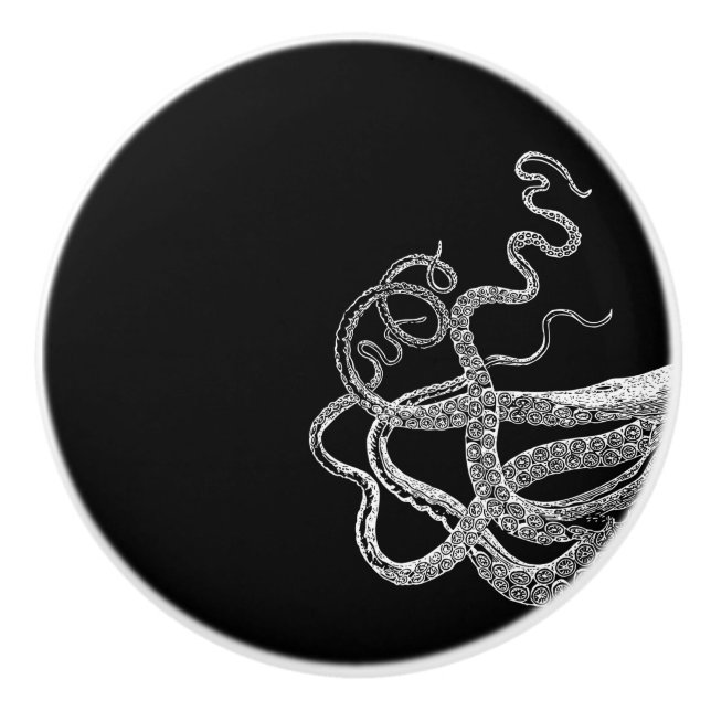 Svart bläckfisk knopp (Framsidan)