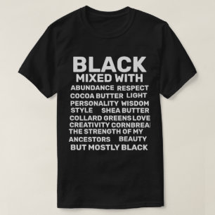 Svart blandad med.... t shirt