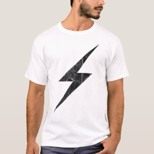 Svart blixt av anarki (vintage) t shirt