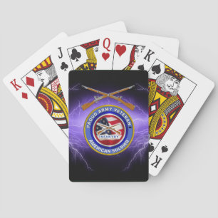 Svart blixt för arméns veteranska infanterier casinokort