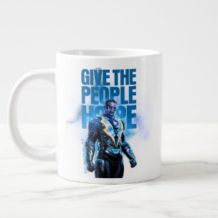 Svart blixt - Ge People Hope Jumbo Mugg