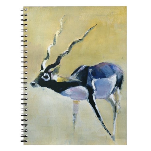 Svart bock Velavadar 1997 Anteckningsbok Med Spiral (Framsidan)