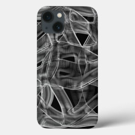 Svart böjd rosett band, som slår det präglade linj