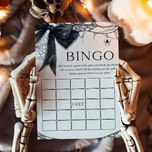 Svart Bow Gotisk Little Boo Bingo Spel