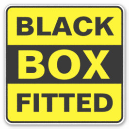 Svart box Passande-märke (bilmärke) Klistermärken