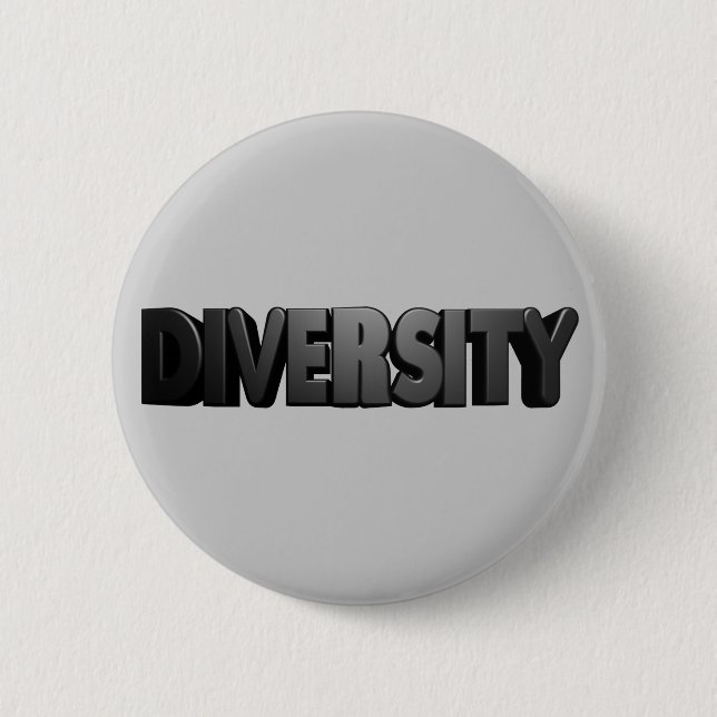 Svart Brev-diversitetsknapp Knapp (Framsida)