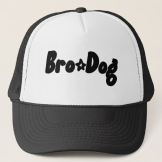 svart brohundhatt truckerkeps