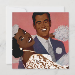 Svart brudbröllop spara datumet