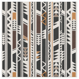 Svart brunt stam- mönster för vit tyg