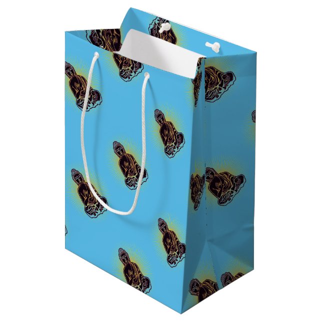 Svart Buddha driver (Framsidan Vinklad)