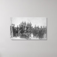Svart "Buffalo Soldiers" från den 25:e infanteriet