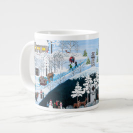 Svart Butte Kaffemugg 2 Jumbo Mugg