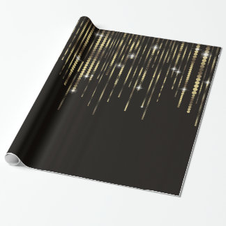 Svart byte av Elegant för disksträngar i Guld-, Gn Presentpapper