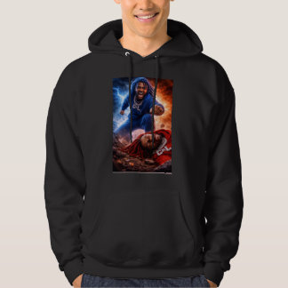 Svart byte Vs Moody Hoodie för män