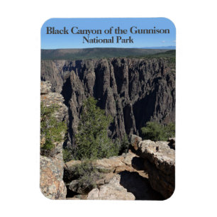 Svart Canyon i Gunnison Magnet