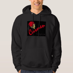 svart carmenhoodie sweatshirt