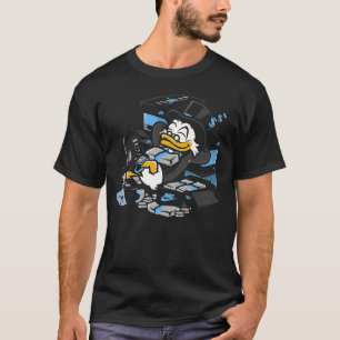 Svart Carolina 5 AJ5 Money Duck T Shirt