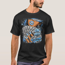 Svart Carolina 5 AJ5 Sneaker Match On My Grind T Shirt