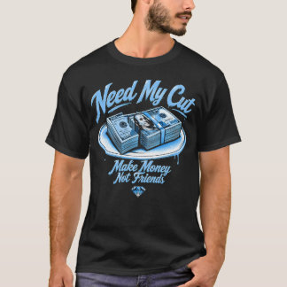 Svart Carolina 5 AJ5 Snikar Match Behöver Min Del T Shirt