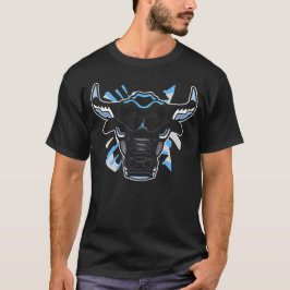 Svart Carolina AJ5 Retro Bull Sneaker Match T Shirt