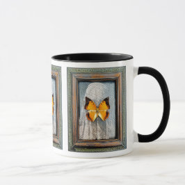Svart Charaxes Butterfly Coffee Mugg NV3