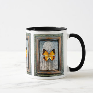 Svart Charaxes Butterfly Coffee Mugg NV3
