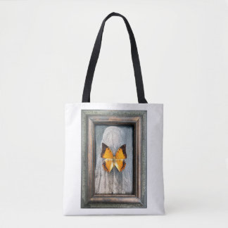 Svart charaxes Butterfly Tote Bag Tygkasse