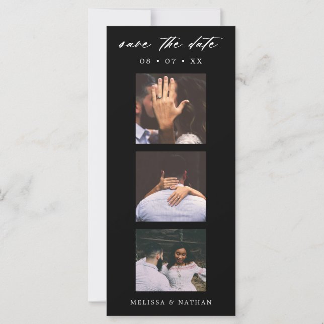 Svart Chic i Photoshop QR Spara datum (Framsida)