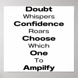 Svart citattecken Poster Skriv ut nr 19