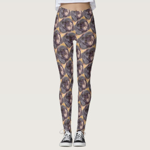 SVART COCK-A-POO BLANDNING FÖR CUTIE LEGGINGS
