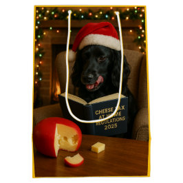 Svart Cocker Spaniel julklappspåse