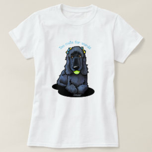 Svart Cocker Spaniel T-Shirt