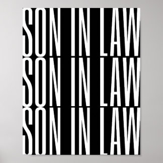 Svart Coola i juridisk gåva Poster