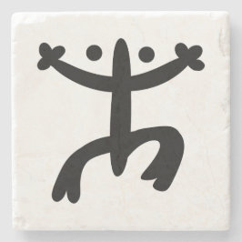 Svart Coqui Underlägg Sten