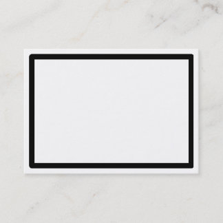 Svart cordervisitkortar för CFR- Visitkort