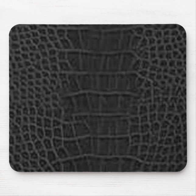 Svart Croc mousepad Musmatta (Framsidan)