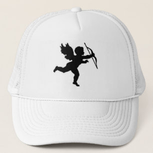 Svart Cupid-hatt Keps