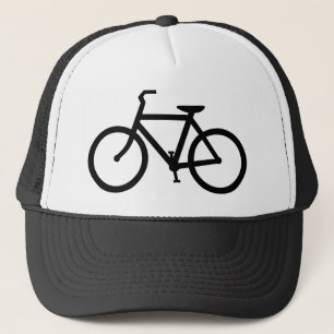 Svart cykelhatt keps