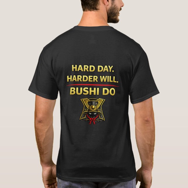 Svårt Dag Svårare Kommer Bushi Att Göra Tröja (Baksida)