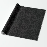 Svart damastast design