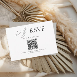 Svart där för alltid påbörjar Bröllop OSA Kort