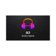 Svart Deejay DJ Musik Beat Professionell