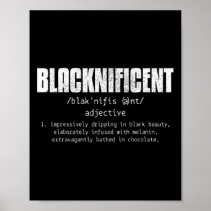 Svart definitionshistorik i svart, elfte poster