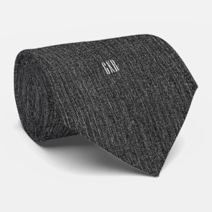 Svart Denim, Modern Monogram Ensidig slips